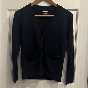 French Toast Kids Navy Cardigan